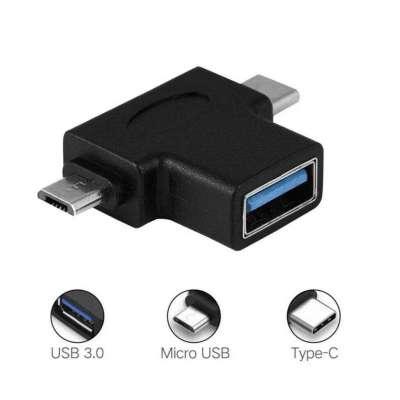 2 in 1 Mobile OTG Connector