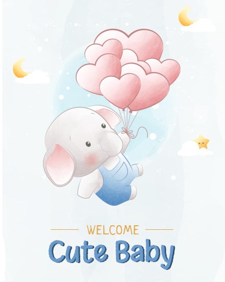 Baby Shower Cards | Virtual Baby Shower Cards (Free eCards)