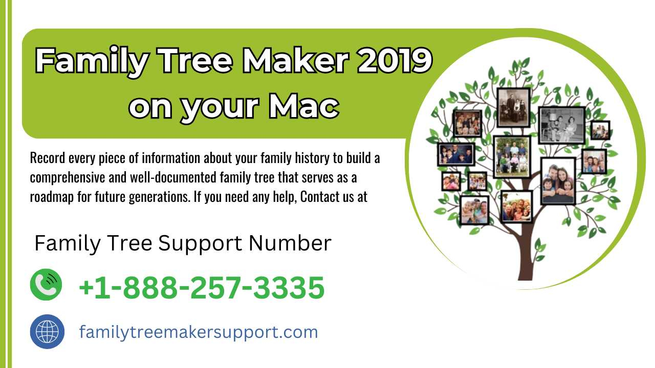 Family tree maker Support