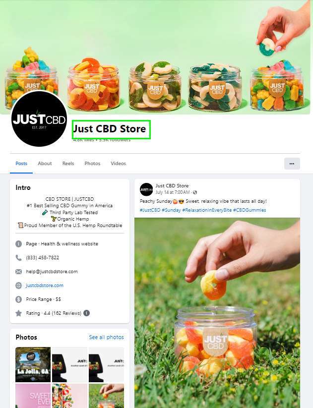 JUST CBD Store