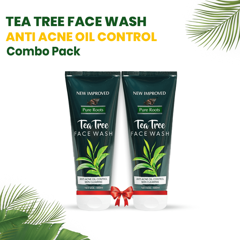 Buy Tea Tree Face Wash Pack of 2 100ml at Best Price in India