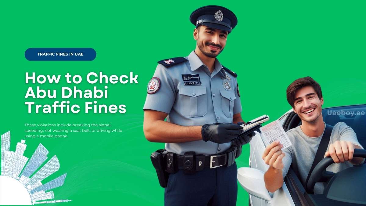 Complete Guide to Check Abu Dhabi Traffic Fines in 2024 - Uaeboy