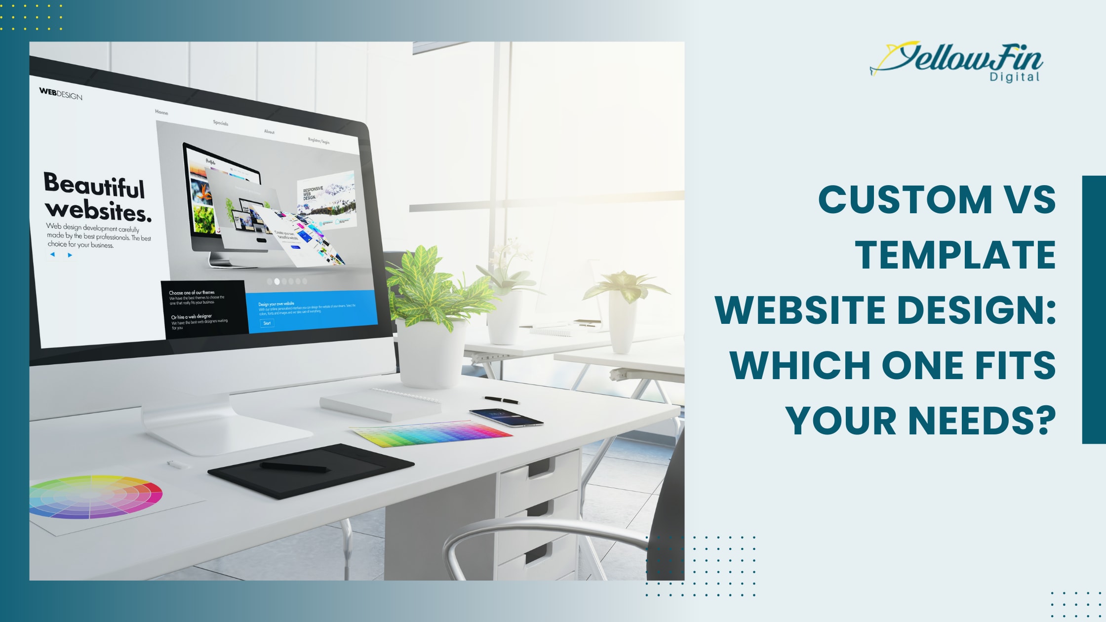 Custom vs Template Website Design: Which One Fits Your Needs? | Journal