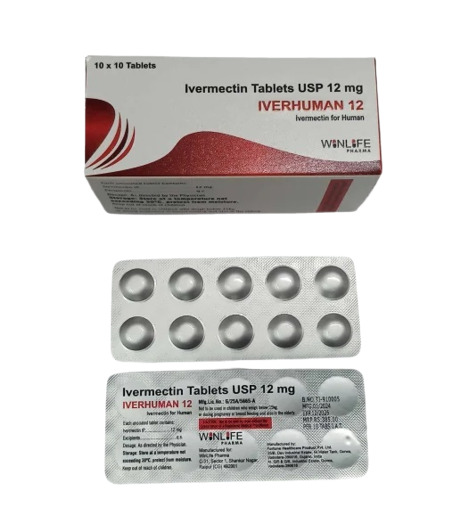 Buy Iverhuman 12mg Tablets Online for Parasitic Infection Relief