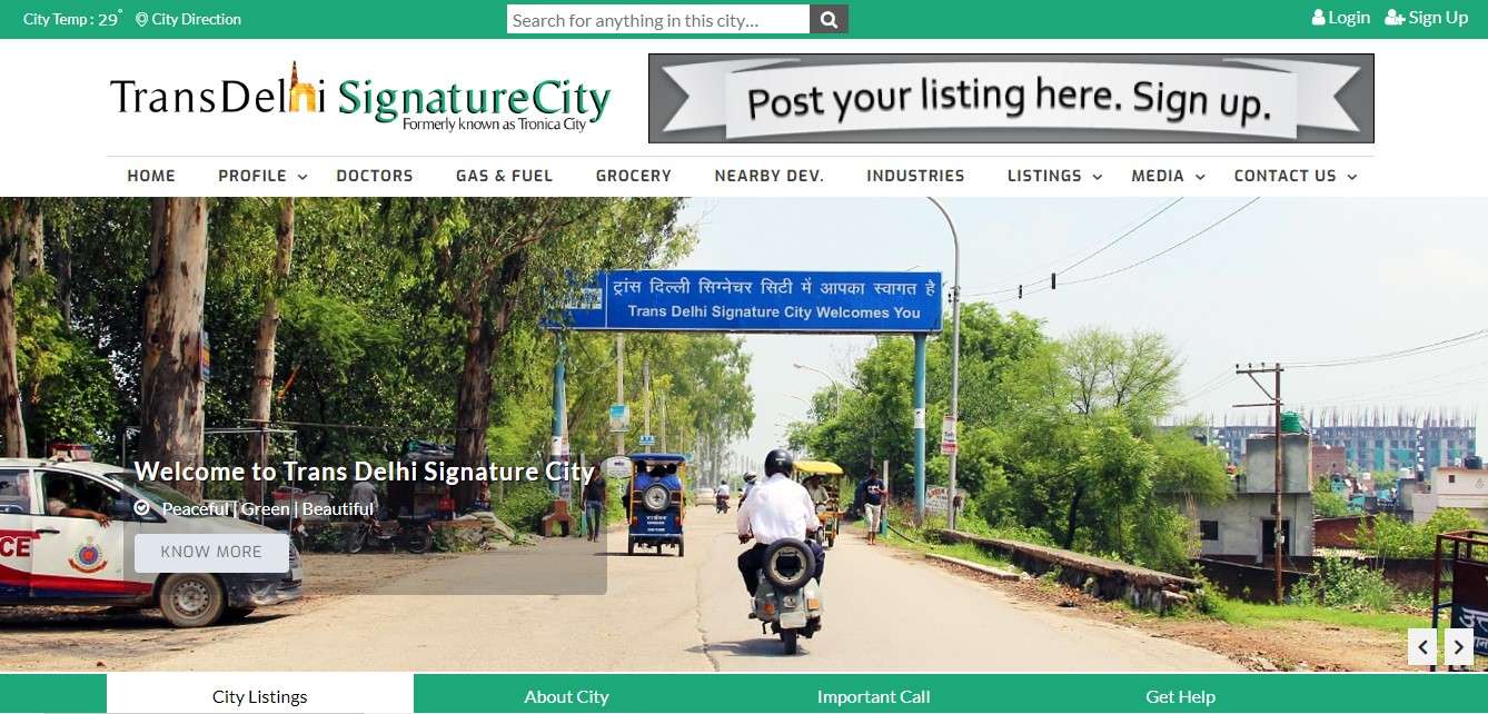 Trans Delhi Signature City