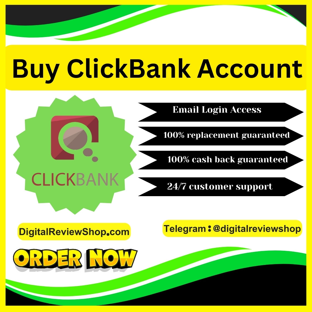 Buy ClickBank Account - 100% Best Payment Gateway