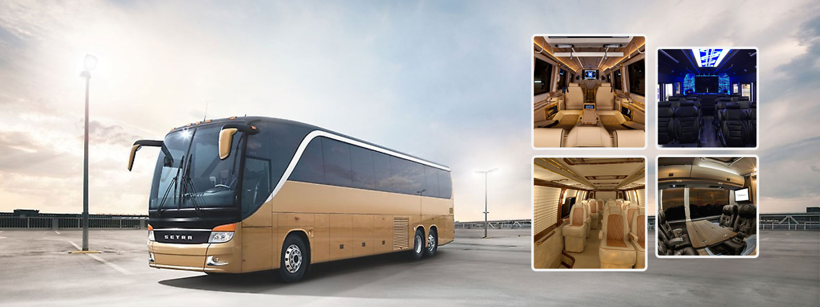 Luxury coach services in Abu Dhabi ,UAE