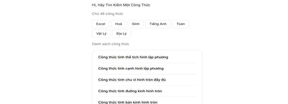 Công Thức Wiki Hi Hãy Tìm Kiếm Một Công Thức