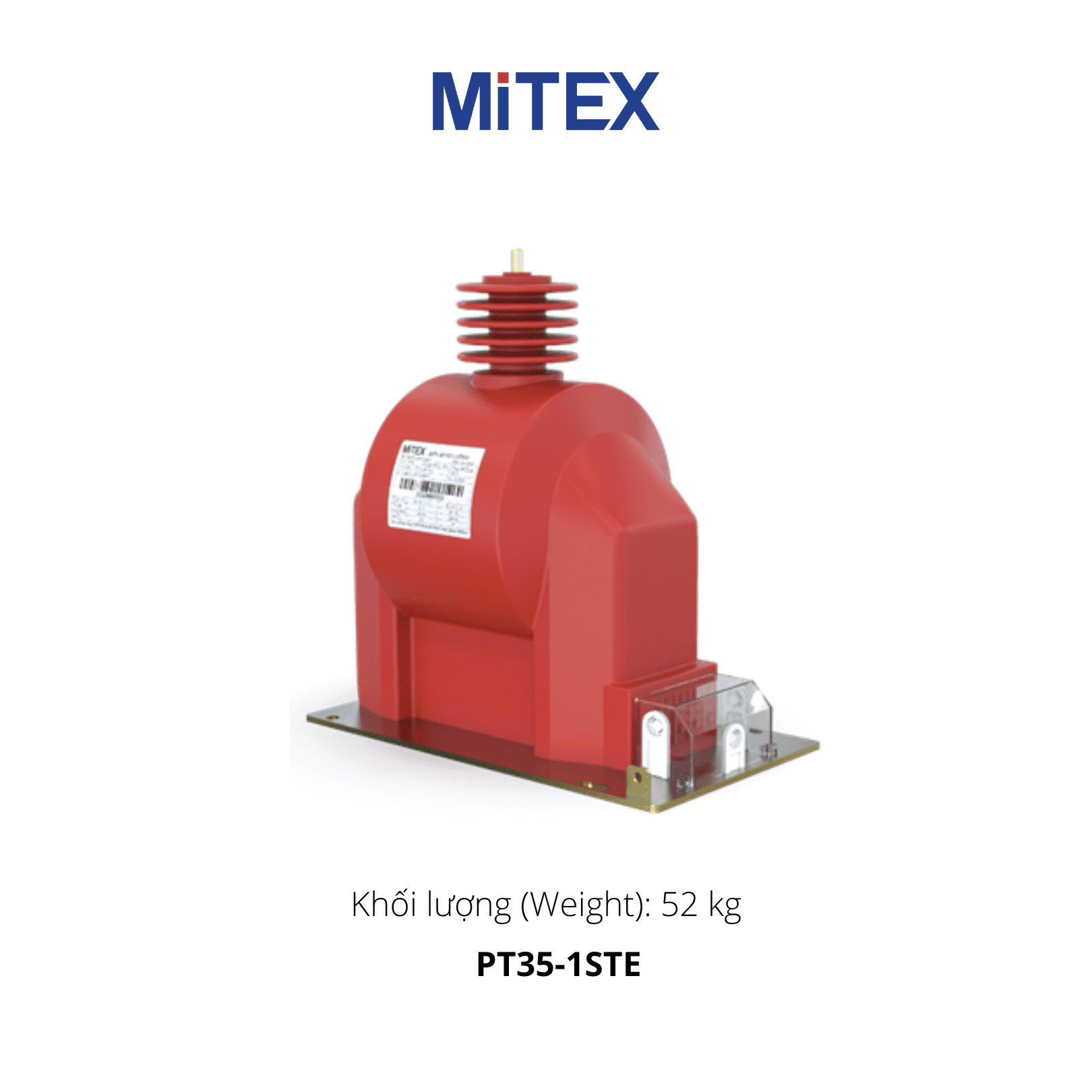 BIẾN ÁP ĐO LƯỜNG TRUNG THẾ ĐÚC EPOXY TRONG NHÀ 35KV - Mitex