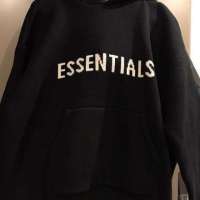 Black Essentials Hoodie