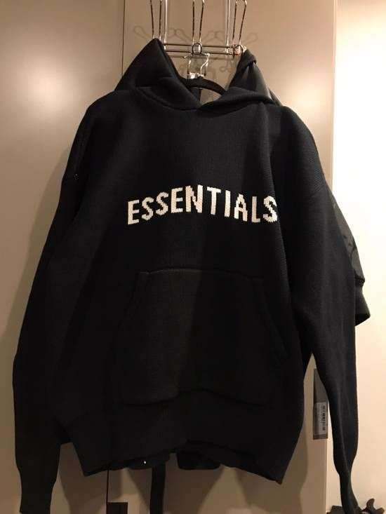 Black Essentials Hoodie