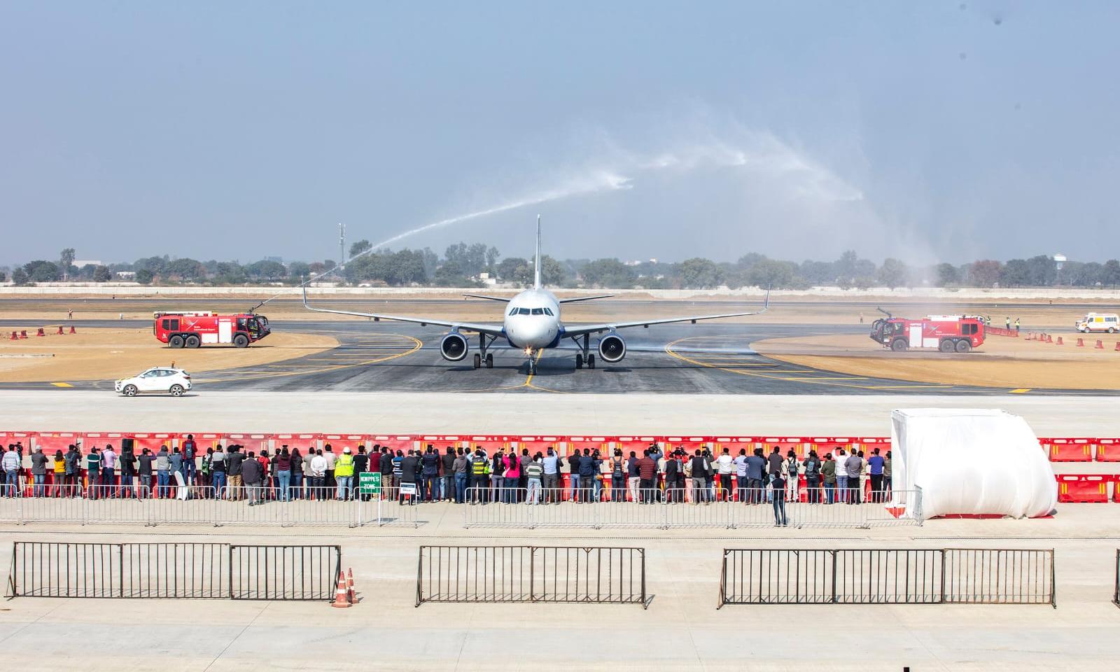 Noida Airport completes validation flight