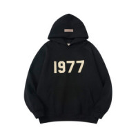 Black Essentials Hoodie