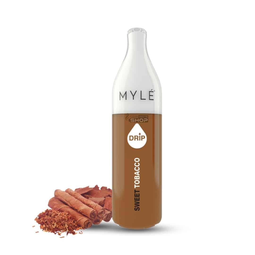 Buy best flavours of Myle Drip Sweet tobacco disposable vape