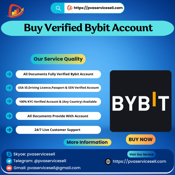 Buy Verified Bybit Account - PVA Service Sell