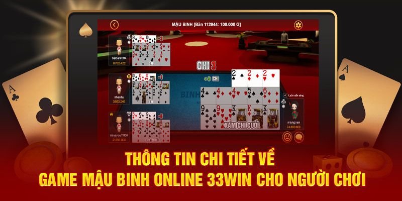 Bài Mậu Binh Online 33Win - Khám Phá Trò Chơi Bài Đẳng Cấp