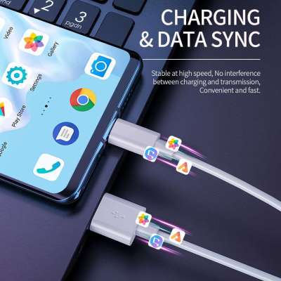 Lenuo 5A Super Fast Charging Line USB Type C Data Cable