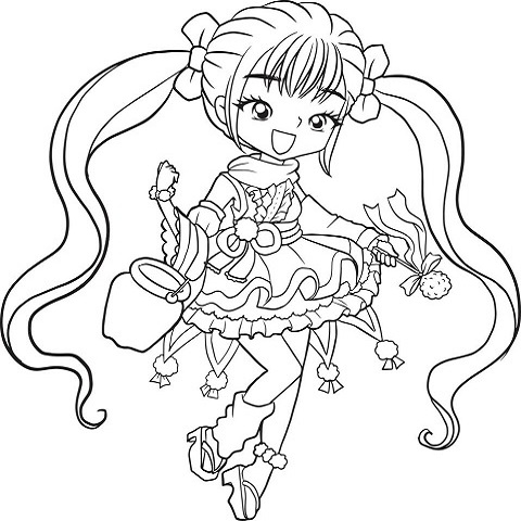 100 Sailor Moon Coloring Pages - Sailor Chibi Moon Images