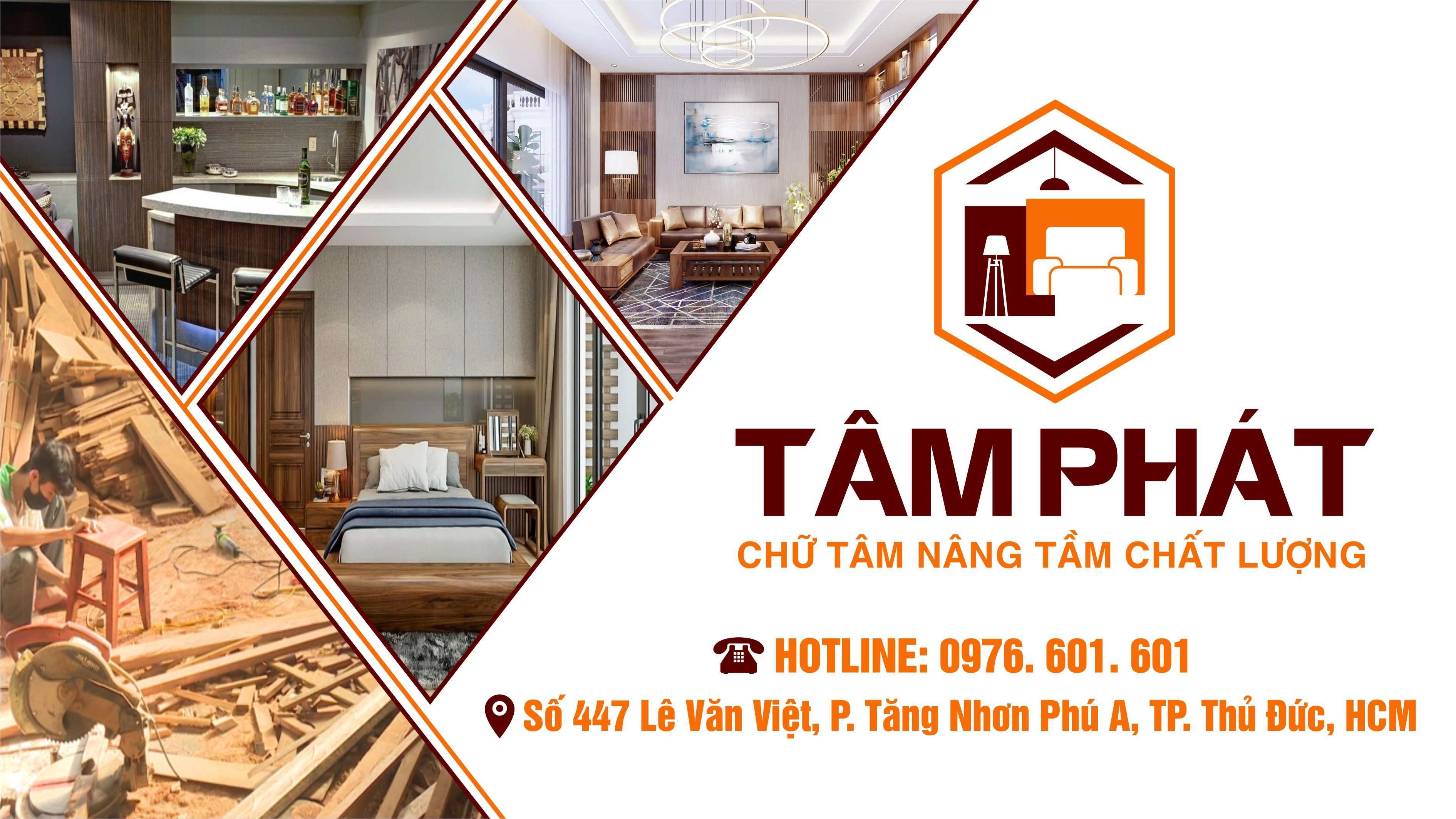 Thiết Kế Nội Thất Tâm Phát Cao Cấp