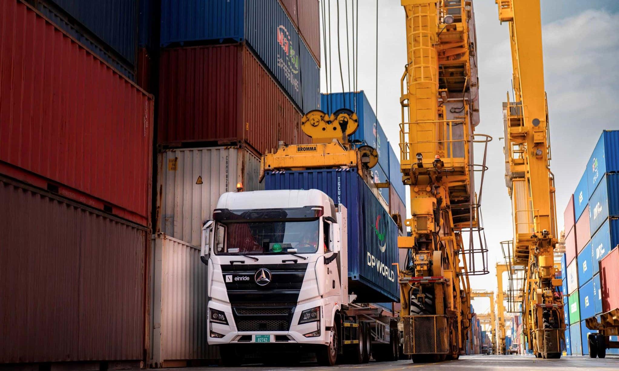 DP World expands electric freight operations at Jebel Ali Port