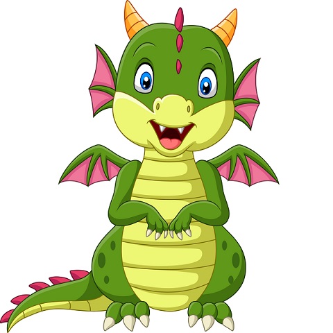 Cute Dragons Coloring Pages Free on Coloringsuper – ColoringSuper.com